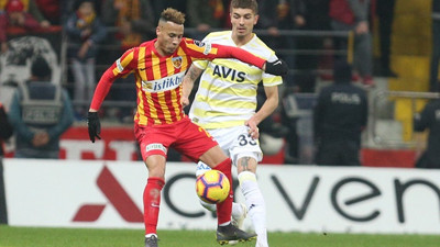 Fenerbahçe 5 hafta sonra kaybetti