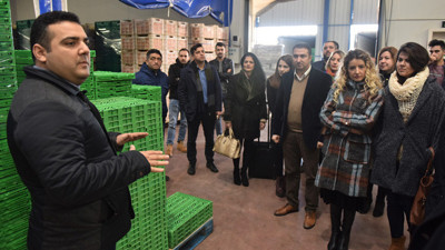 Girişimci adayları iyi uygulamaları yerinde inceledi