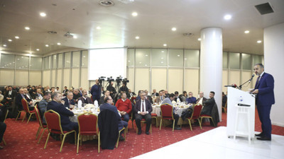Aktaş, sanayicilerle bir araya geldi
