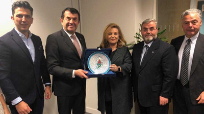 Bursa tekstil sektörünün rotası İngiltere