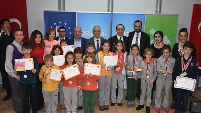 Origami yarışmasında ödüller sahiplerini buldu