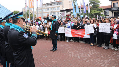 Diyabete farkındalık için yürüdüler