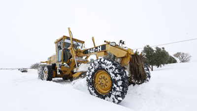 Karla mücadele başladı