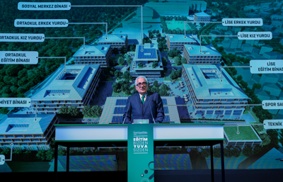 Darüşşafaka Cemiyeti'nin yeni kampüs inşası törenle başladı