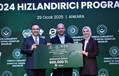 Küresel Temiz Teknolojiler Girişimcilik Programı Ödülleri sahiplerini buldu