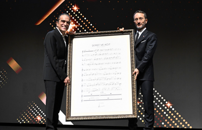 'Müzik: Fahir Atakoğlu' belgeselinin özel gösterimi AKM'de yapıldı