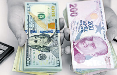 Dolar endeksi düşerken dolar/TL yükselmeye devam ediyor