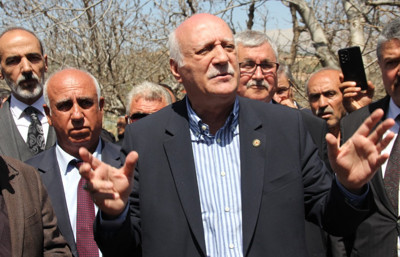 TZOB Genel Başkanı Bayraktar, Adıyaman'da zirai dondan etkilenen bahçeleri inceledi