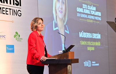 TÜROB’un başkanlık Koltuğuna yeniden Müberra Eresin oturdu