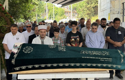 "Mona Roza"ya ilham olan Muazzez Akkaya Giray, son yolculuğuna uğurlandı