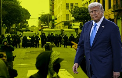 Trump gerdikçe geriyor! Los Angeles'ta sıcak gelişme
