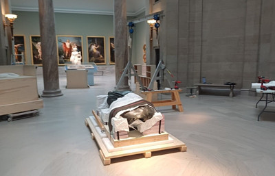 Marcus Aurelius'un heykeli 65 yıl sonra yeniden Türkiye'de