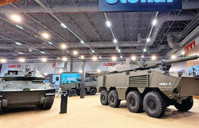 Otokar, IDEF 2025’e 10 zırhlı araçla katıldı