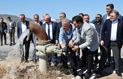Dikili Sera OTB’de jeotermal su kuyusu açıldı 