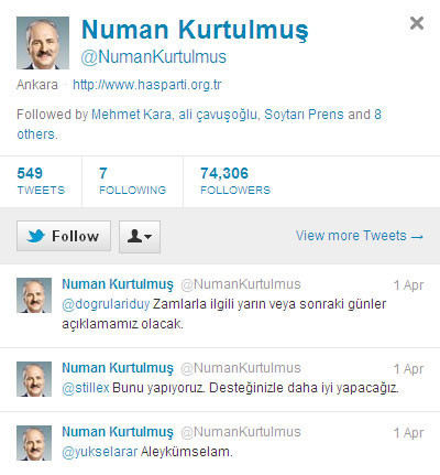 Siyasilerin Twitter yarışı tam gaz - Resim: 12