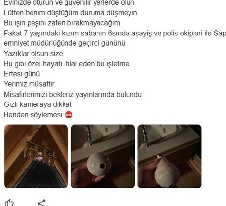Sapanca'da kiralık bungalovda gizli kamera iddiası: Valilikten açıklama geldi - Resim : 1