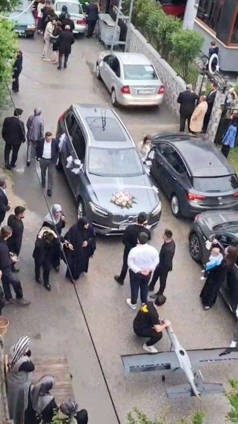 Düğün konvoyunun önü bu kez İnsansız Hava Aracı ile kesildi! - Resim: 3