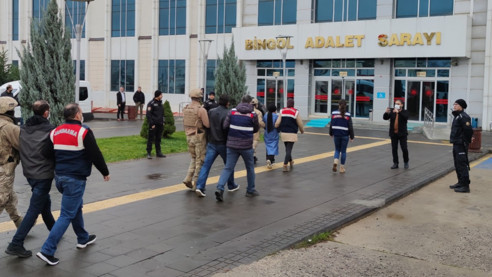 Bingöl merkezli PKK/KCK operasyonu: 7 şüpheli tutuklandı
