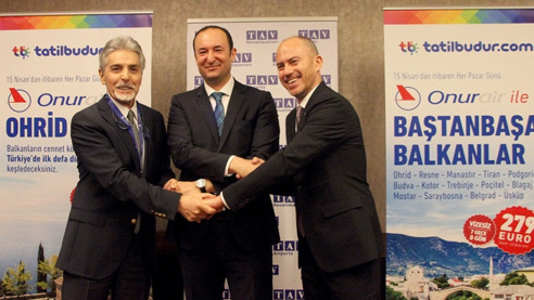 Onur Air Makedonya'nın tatil beldesine uçacak