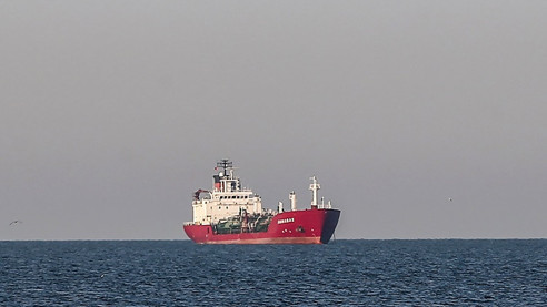 Marmara Denizi'nde gemi kazası