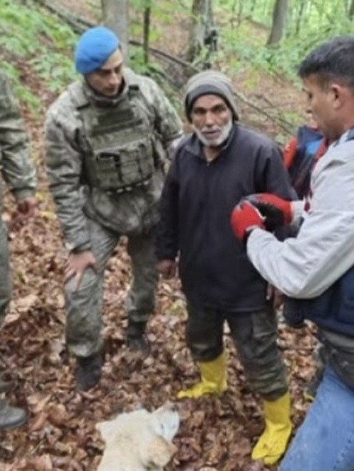 Kırklareli'nde ormanda kaybolan çoban 20 saatin sonunda bulundu - Resim : 1