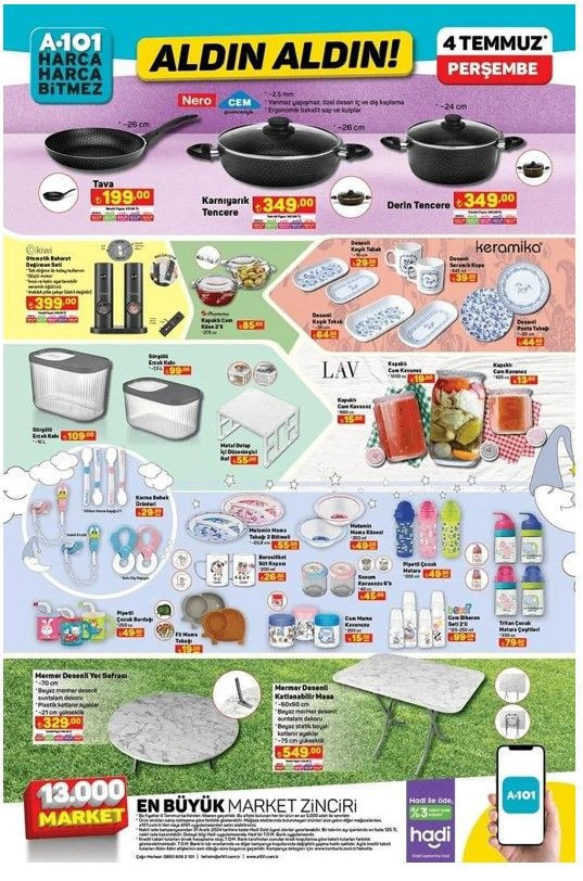 A101 markette bu haftaya özel indirimler neler? (4 Temmuz 2024) - Resim: 3