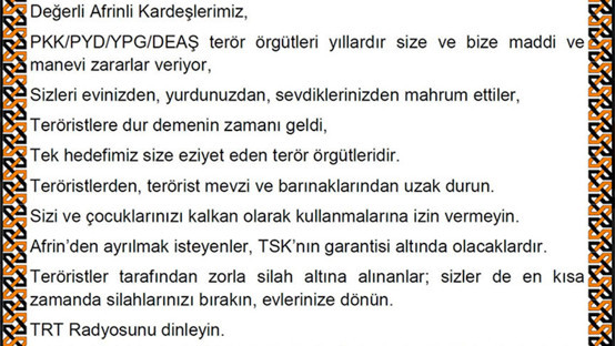 Afrin'de bir günde 9 köy terörden arındırıldı - Resim : 1