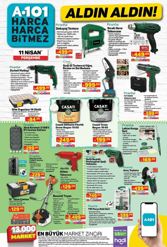 A101 markete bu hafta Elektrikli Moped geliyor! A101 market 11 Nisan 2024 aktüel ürünler kataloğu - Resim: 4