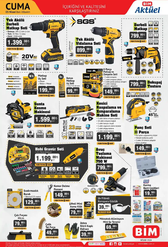 BİM aktüel ürünleri: Yarın (5 Nisan) Elektrikli Bisiklet, Halı Yıkama Makinası ve Fastfryer geliyor - Resim: 2