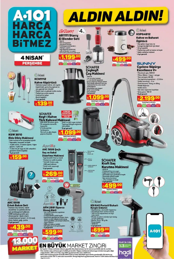 A101 markete bu hafta Elektrikli Motorlu Bisiklet Geliyor! A101 market 4 Nisan 2024 aktüel ürünler - Resim: 5