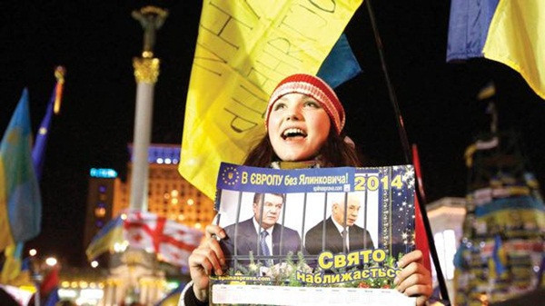 Ukrayna'daki eylemler sürüyor - Resim: 13