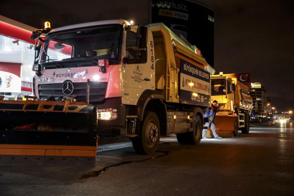 İstanbul’da kar hazırlığı başladı - Resim : 2