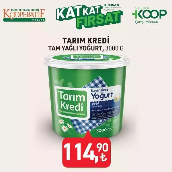 TARIM KREDİ KOOPERATİF 13-19 MAYIS 2025 KATALOĞU: Çiftçi markette hangi ürünler indirimli? - Resim: 7