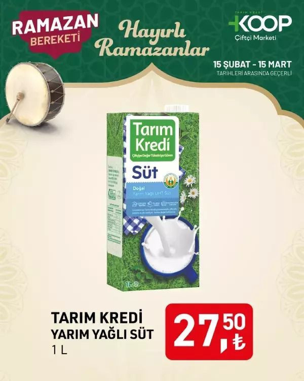 TARIM KREDİ KOOPERATİFİ RAMAZAN KATALOĞU: 15 Şubat - 15 Mart'ta Hangi Ürünler İndirimli? - Resim: 7
