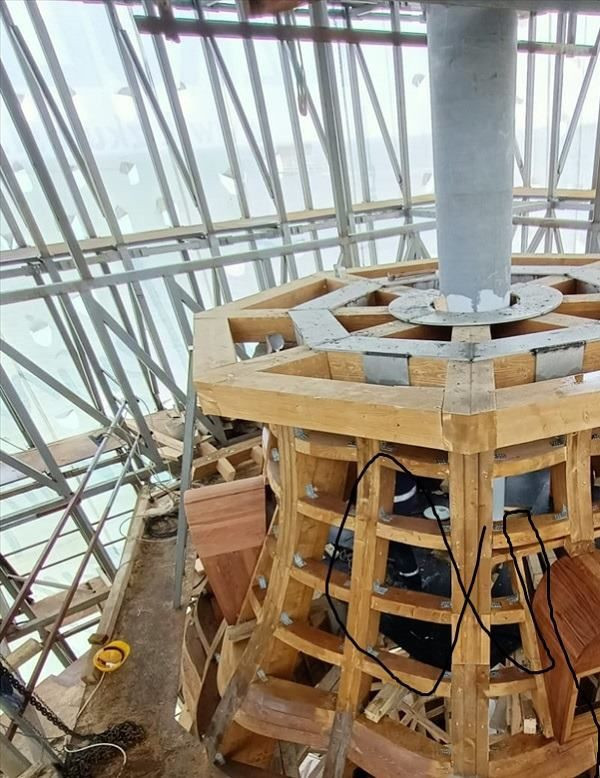 Tarihi Kız Kulesi ahşap imalatında sona gelindi - Resim: 1