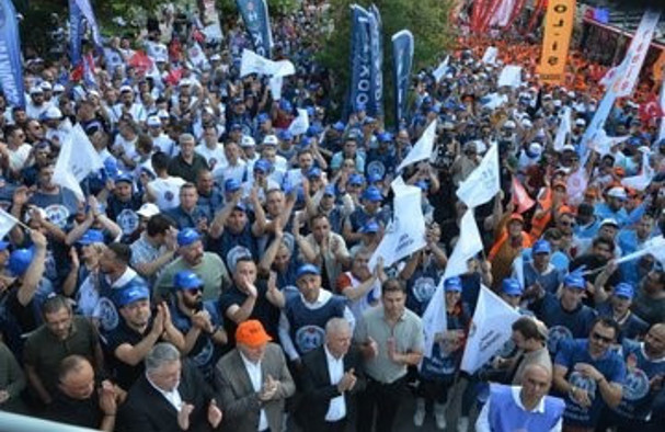 TÜRK-İŞ, kamu toplu iş sözleşmesi eylemlerine başladı - Resim : 1