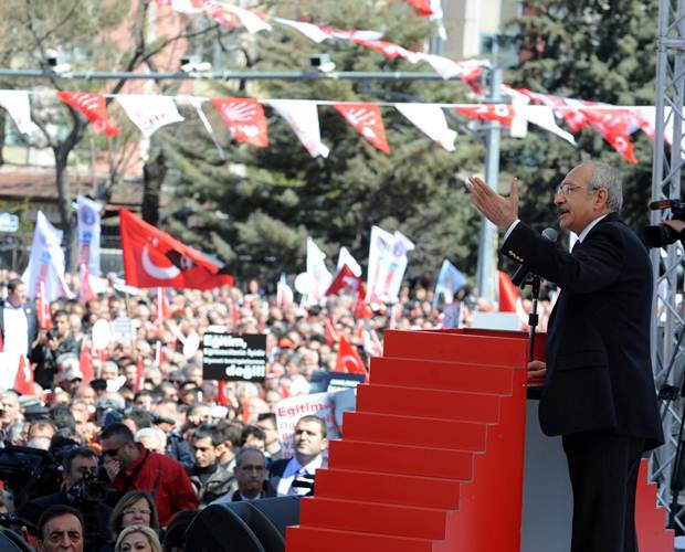 CHP 4+4+4 protestosu için Tandoğan'da toplandı - Resim: 8