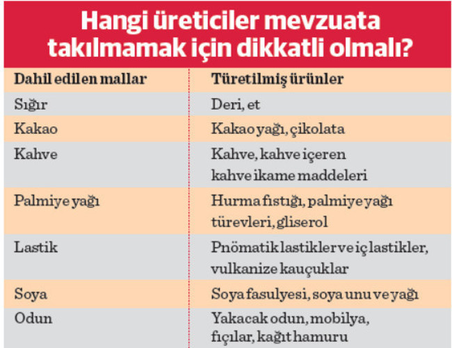 AB’ye ihracatta ‘ormansızlaşma’ dönemi başlıyor - Resim : 1