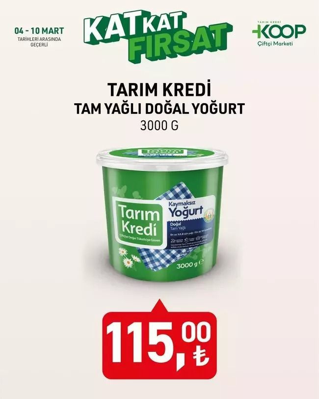TARIM KREDİ KOOPERATİFİ İNDİRİM KATALOĞU: 4-10 Mart 2025 Tarihlerinde Hangi Ürünler İndirimli? - Resim: 7