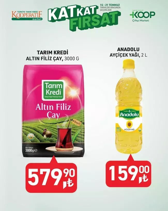 TARIM KREDİ 15-22 TEMMUZ 2025 KAT KAT FIRSAT KATALOĞU: Çiftçi markette hangi ürünler indirimli? - Resim: 9