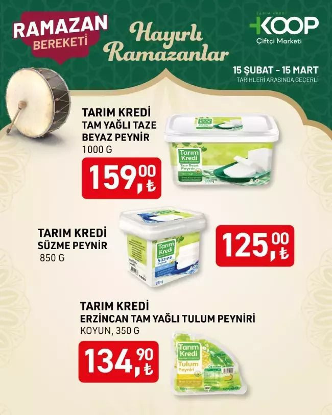TARIM KREDİ KOOPERATİFİ RAMAZAN KATALOĞU: 15 Şubat - 15 Mart'ta Hangi Ürünler İndirimli? - Resim: 8