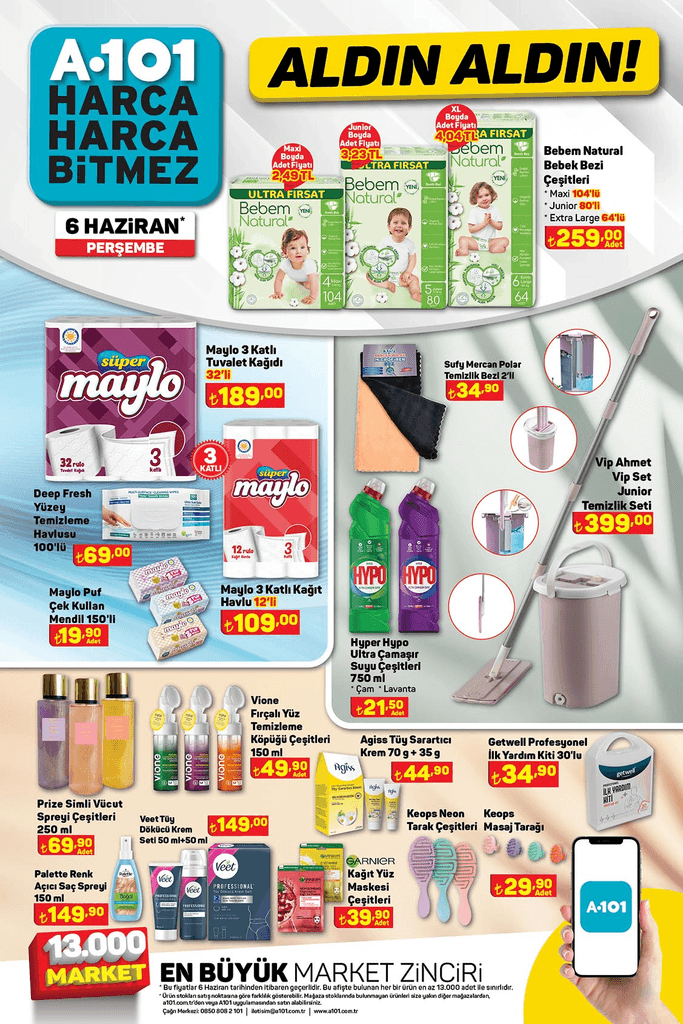A101 6 Haziran Perşembe Aldın Aldın kataloğu: Tiny House ve Kurban Bayramı’na özel indirimli ürünler - Resim: 17