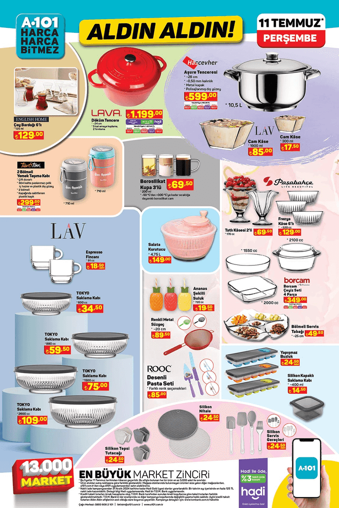 11 TEMMUZ A101 AKTÜEL: Bu hafta A101'de neler var? (A101 11 TEMMUZ KATALOG) - Resim: 6
