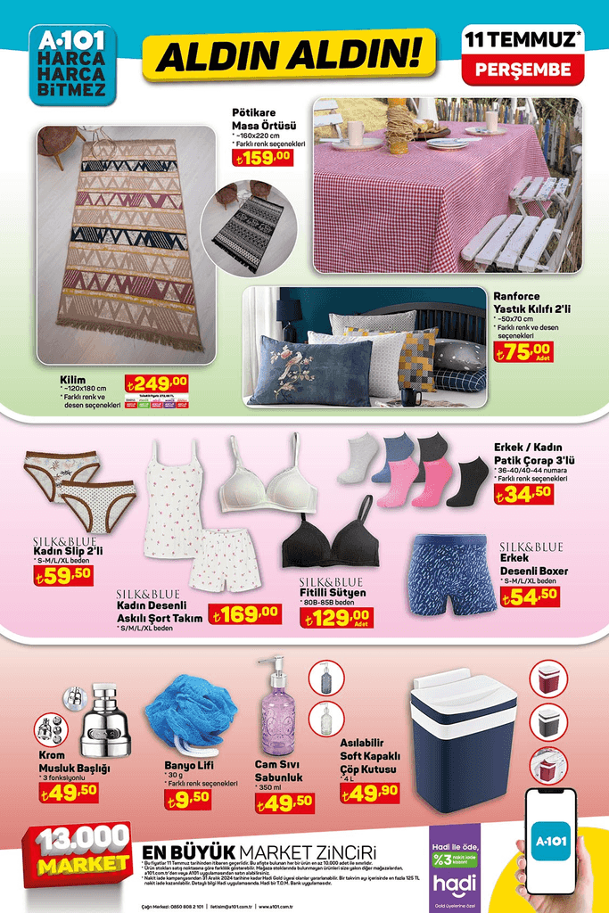 11 TEMMUZ A101 AKTÜEL: Bu hafta A101'de neler var? (A101 11 TEMMUZ KATALOG) - Resim: 7