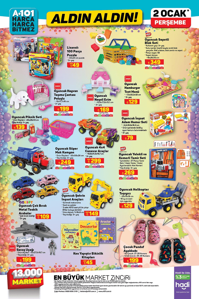 A101 AKTÜEL: A101’in 2 Ocak 2025 Perşembe aktüel ürün kataloğu yayınlandı! - Resim: 7