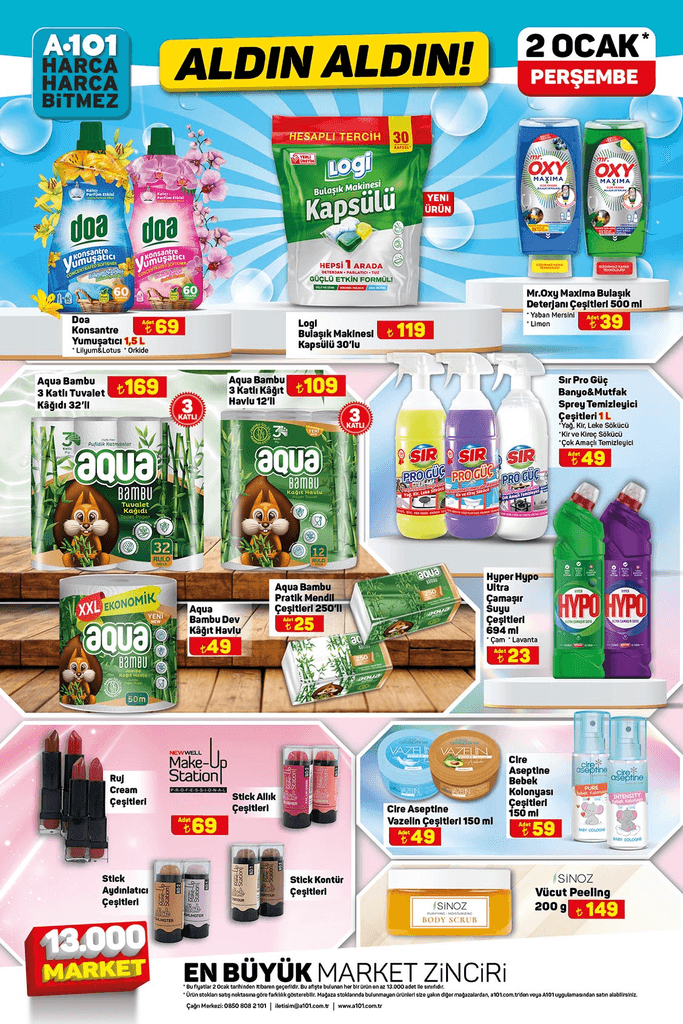 A101 AKTÜEL: A101’in 2 Ocak 2025 Perşembe aktüel ürün kataloğu yayınlandı! - Resim: 9