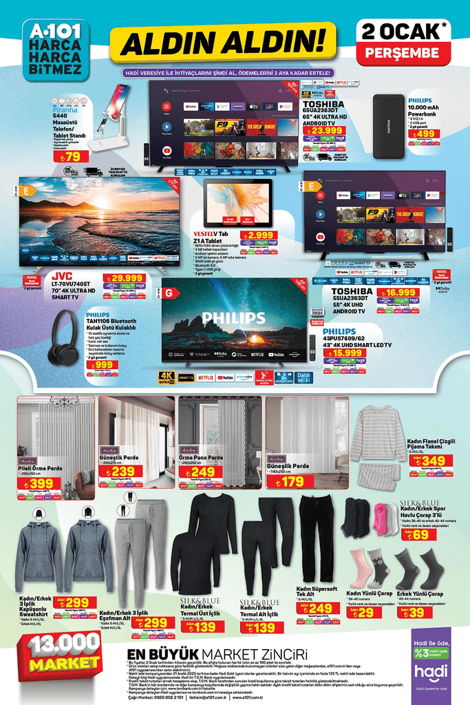 A101 AKTÜEL: A101’in 2 Ocak 2025 Perşembe aktüel ürün kataloğu yayınlandı! - Resim: 11