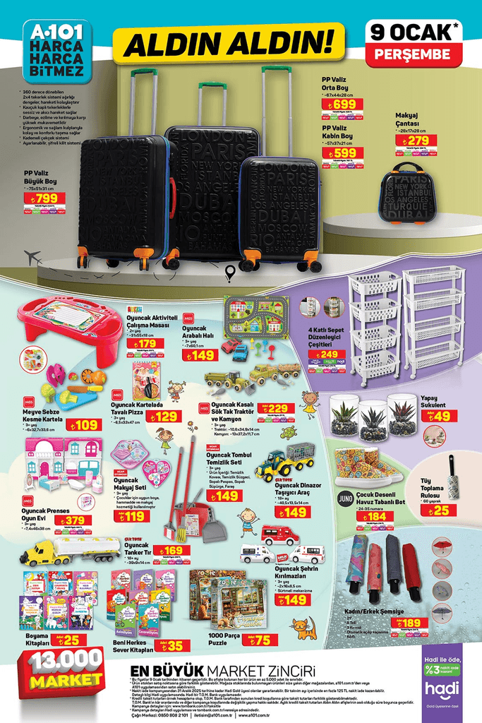 A101 ALDIN ALDIN AKTÜEL 9 OCAK 2025 KATALOĞU: A101 marketlerinde bu hafta hangi ürünler indirimli? - Resim: 7