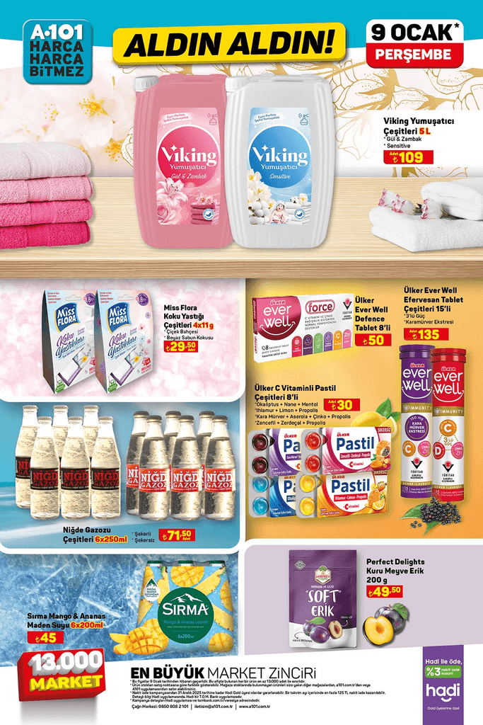 A101 ALDIN ALDIN AKTÜEL 9 OCAK 2025 KATALOĞU: A101 marketlerinde bu hafta hangi ürünler indirimli? - Resim: 9