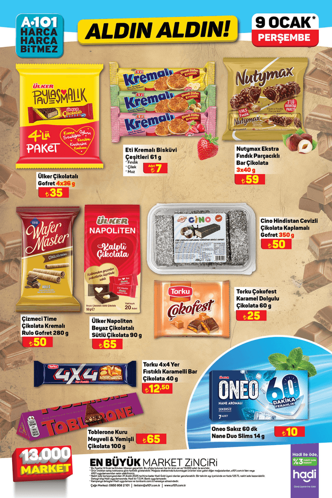 A101 ALDIN ALDIN AKTÜEL 9 OCAK 2025 KATALOĞU: A101 marketlerinde bu hafta hangi ürünler indirimli? - Resim: 10